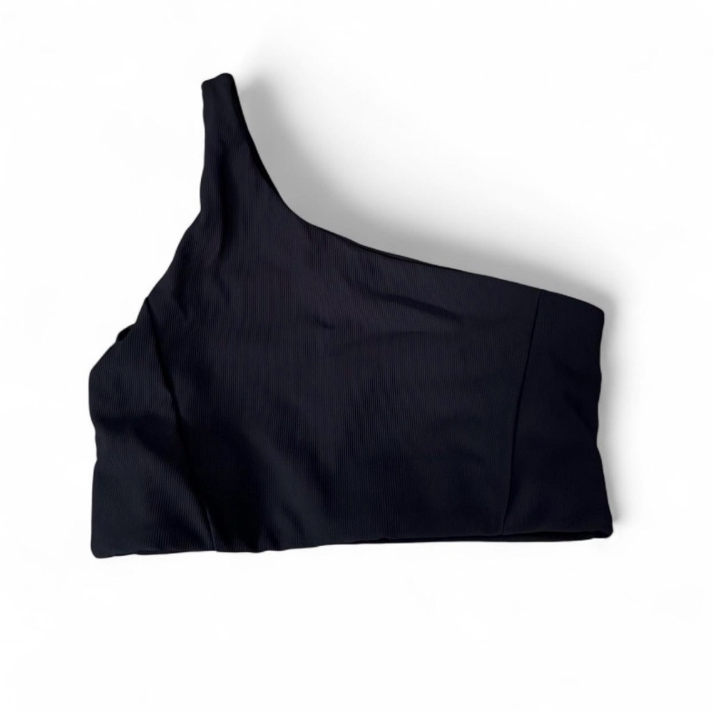 lululemon Black One-Shoulder Sports Bra